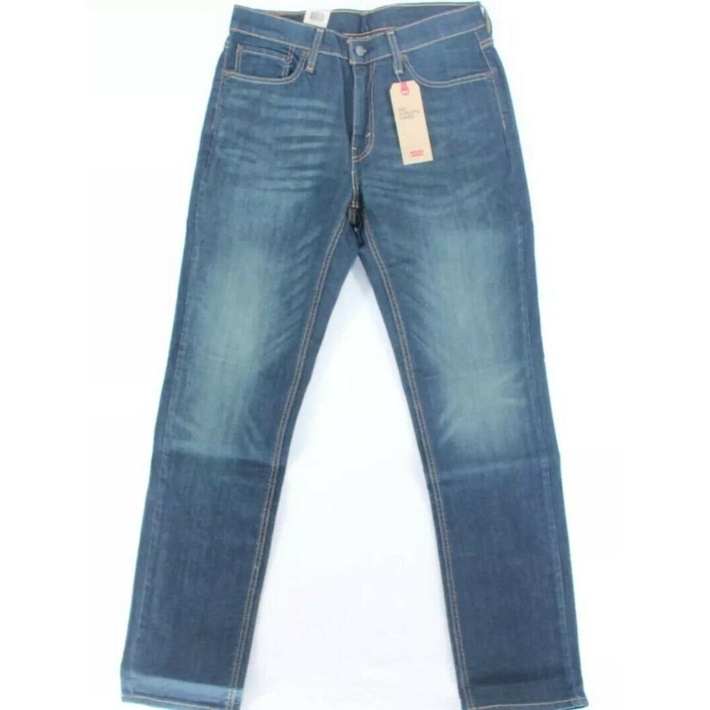 Levis 541 Mens Blue Athletic Stretch Midnight Wash